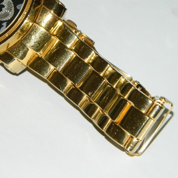 Techno.com by KC Rare Unique 2015 Men's Watch with Diamond Bat Skull Head - Picture 11 of 15